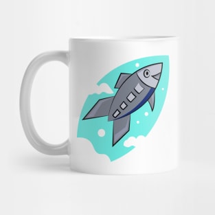 Shark jet designs Mug